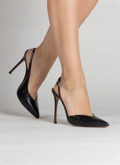 Slingback Pumps .